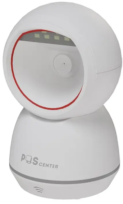 Сканер штрих-кода POScenter Sphera, настольный, USB, белый, с кабелем 1.6 м Сканер штрих-кода POScenter Sphera, настольный, USB, белый, с кабелем 1.6 м