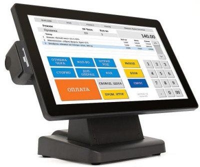 Сенсорный монитор POSCenter EVA-156 (15,6", 16:9, 1920х1080, VGA, P-CAP touch - USB, MSR) черный Сенсорный монитор POSCenter EVA-156 (15,6", 16:9, 1920х1080, VGA, P-CAP touch - USB, MSR) черный