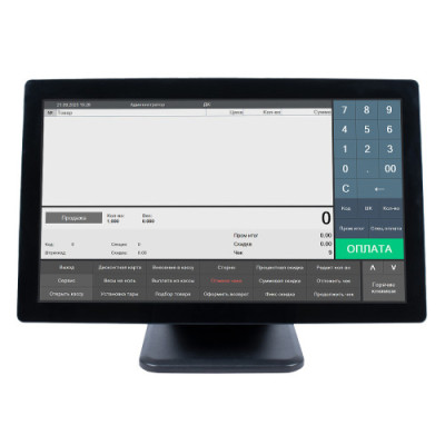 Сенсорный монитор Poscenter MEGA (21.5", P-CAP/16:9/1920*1080/HDMI, VGA, DVI, USB, Audio out) 3м кабели Сенсорный монитор Poscenter MEGA (21.5", P-CAP/16:9/1920*1080/HDMI, VGA, DVI, USB, Audio out) 3м кабели