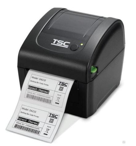 Настольный принтер этикеток TSC DA210 купить у официального дистрибьютора Брэнд Селект в России! TSC DA210