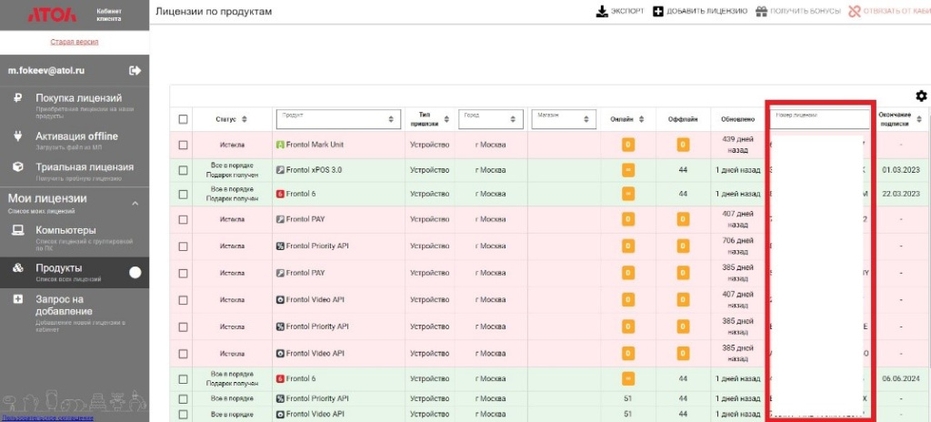 Личный кабинет клиента Frontol Личный кабинет клиента Frontol